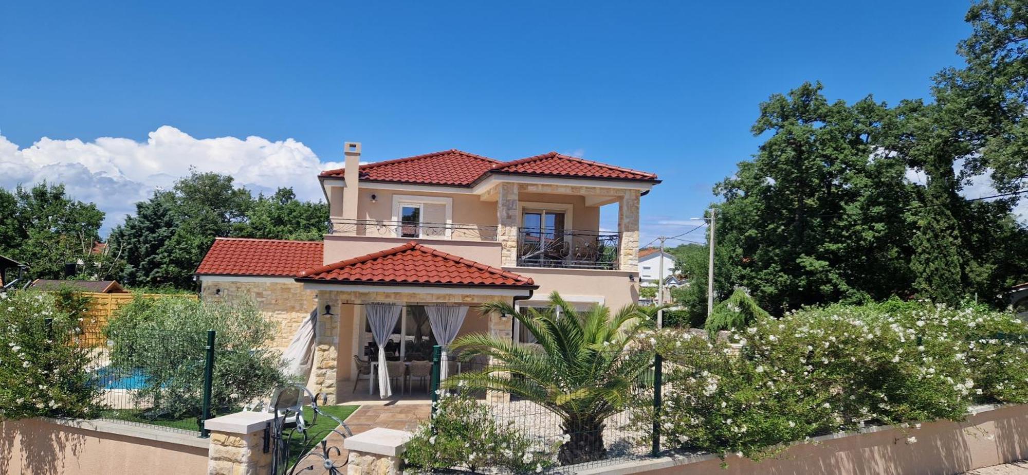 Villa Lukas&Ana S Bazenom,Djecjim Igralistem Pinezici  Exterior photo