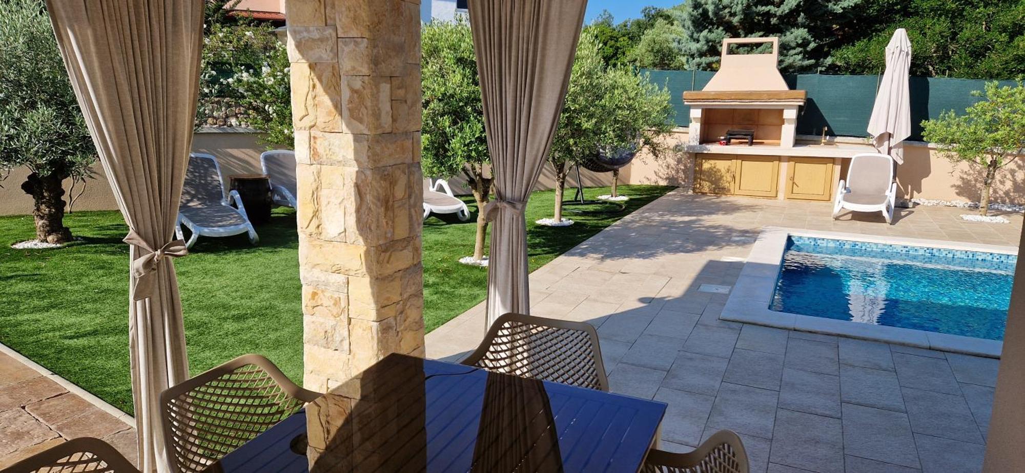 Villa Lukas&Ana S Bazenom,Djecjim Igralistem Pinezici  Exterior photo